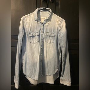 Abercrombie and Fitch size small women’s denim shirt